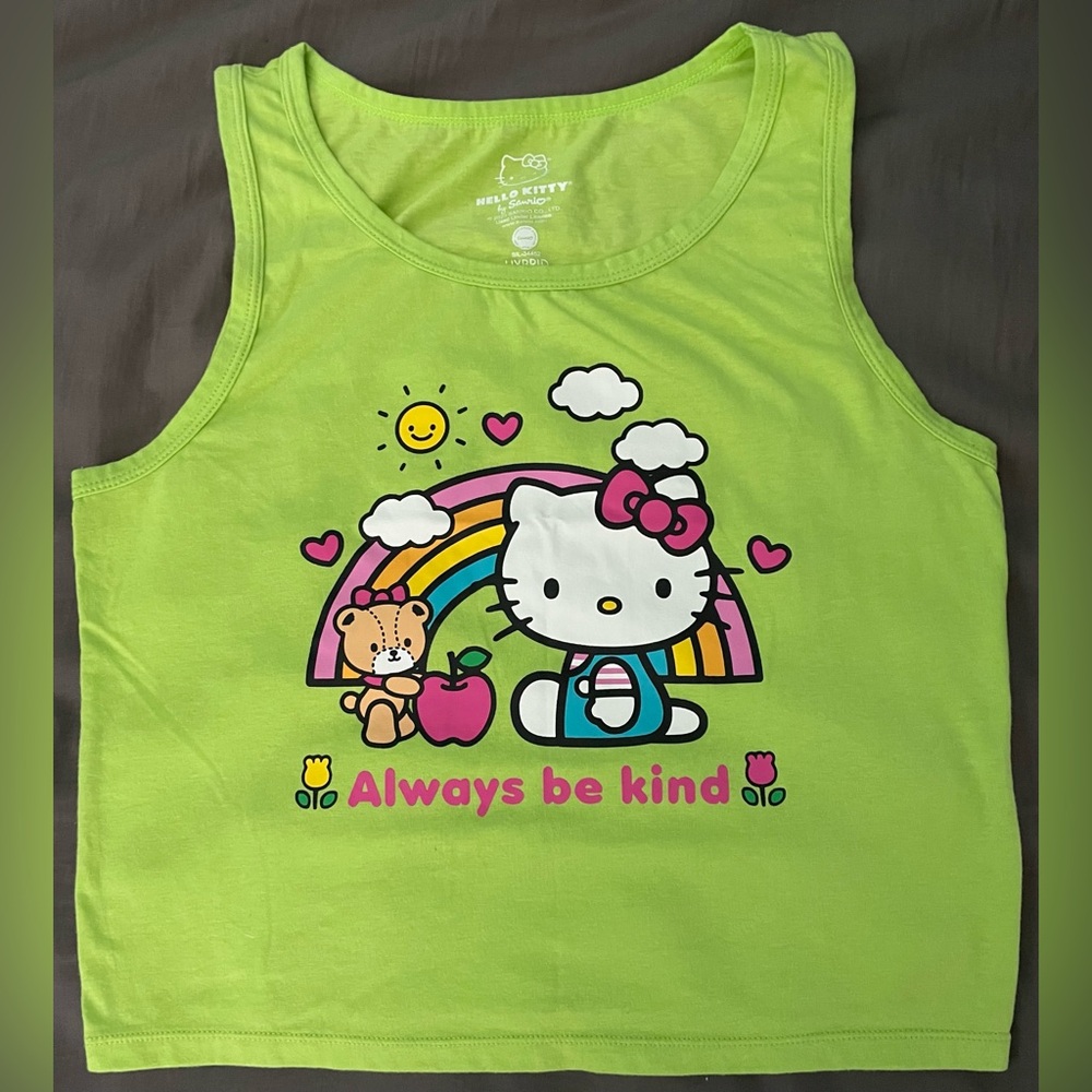 Hello Kitty Cropped Tank